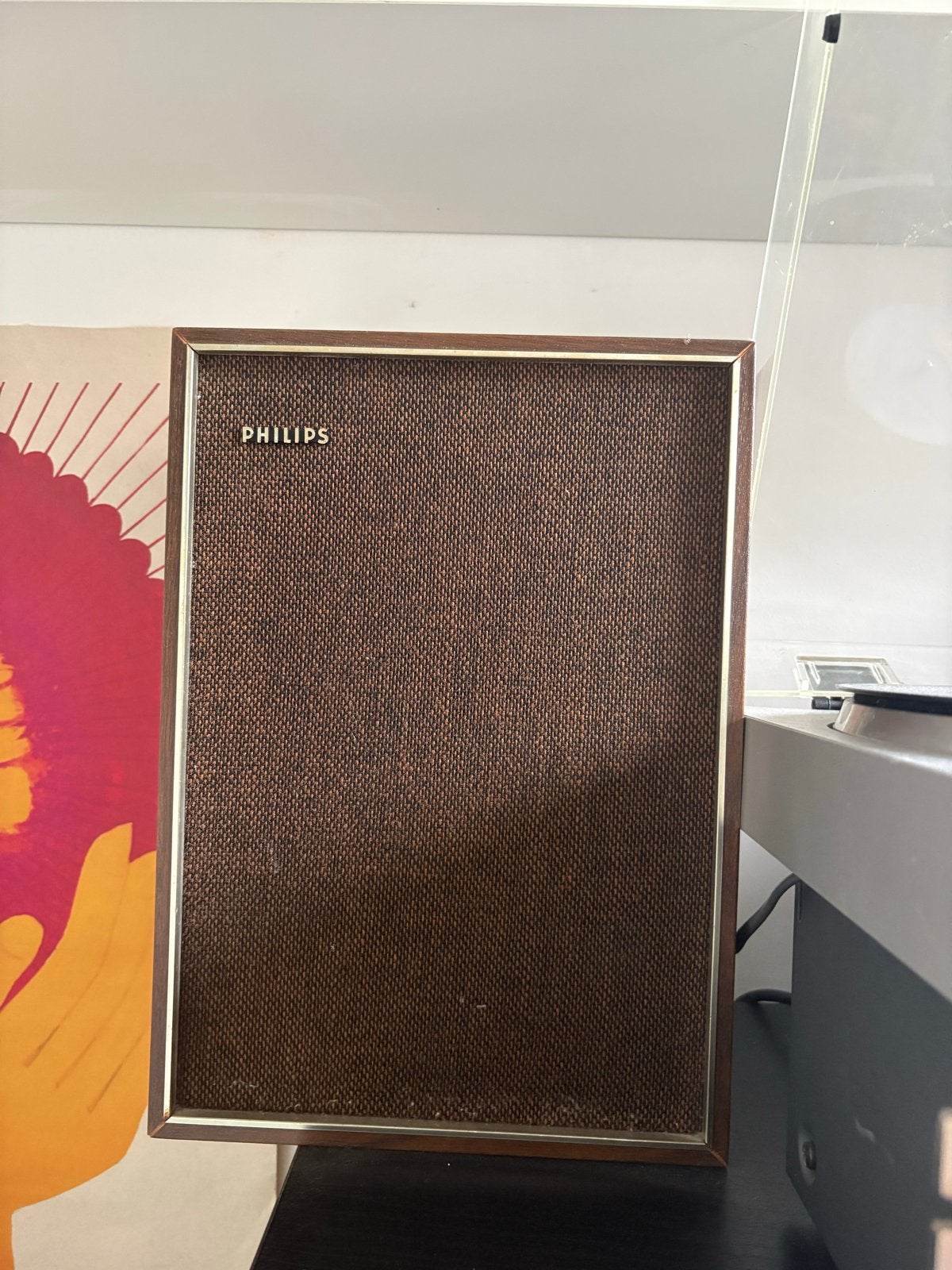 Vintage Philips luidspreker - Klassiek geluid, Ophalen, Philips, Gebruikt, Minder dan 60 watt