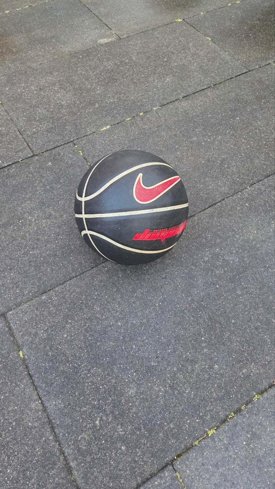 Zwarte Nike basketbal, Ophalen, Gebruikt, Bal