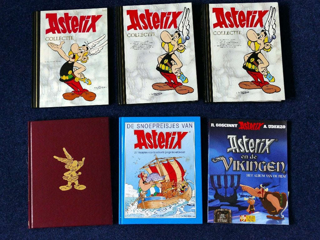 Asterix stripboeken collectie - 6 delen, Boeken, Stripboeken, René Goscinny, Albert Uderzo, Ophalen of Verzenden, Zo goed als nieuw
