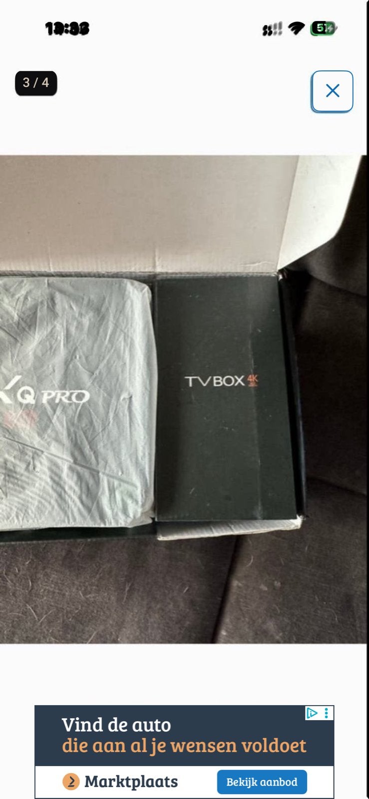 MXQ Pro 4K Android TV Box - Nieuw in doos, Ophalen of Verzenden, Nieuw, HDMI, Zonder harde schijf