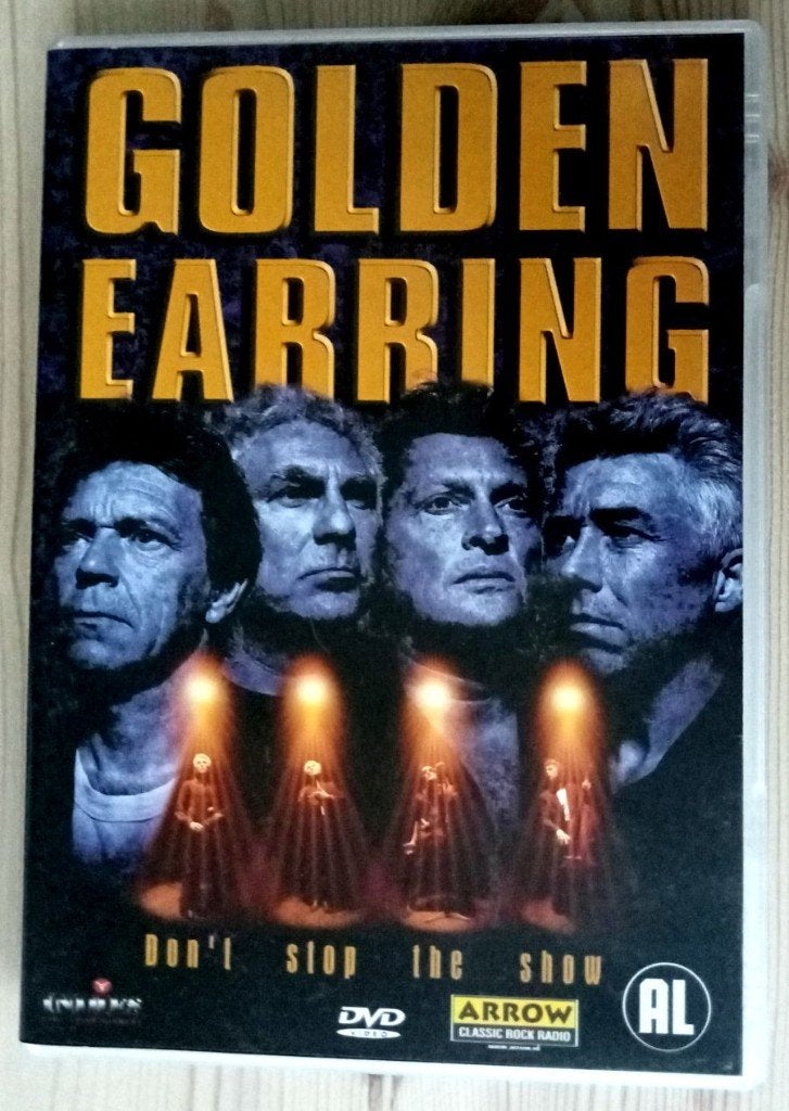 Golden Earring: Don't stop the show.  VHS videoband., Alle leeftijden, Ophalen of Verzenden, Zo goed als nieuw