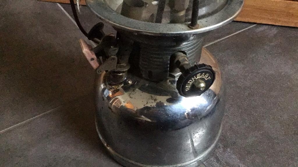 Vintage Redheart Petroleumlamp - Decoratieve Verlichting, Ophalen