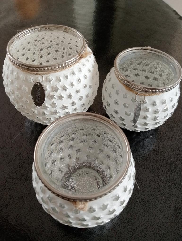 Mooie nieuwe waxinelicht houders van Maison!, Ophalen of Verzenden, Nieuw, Overige materialen