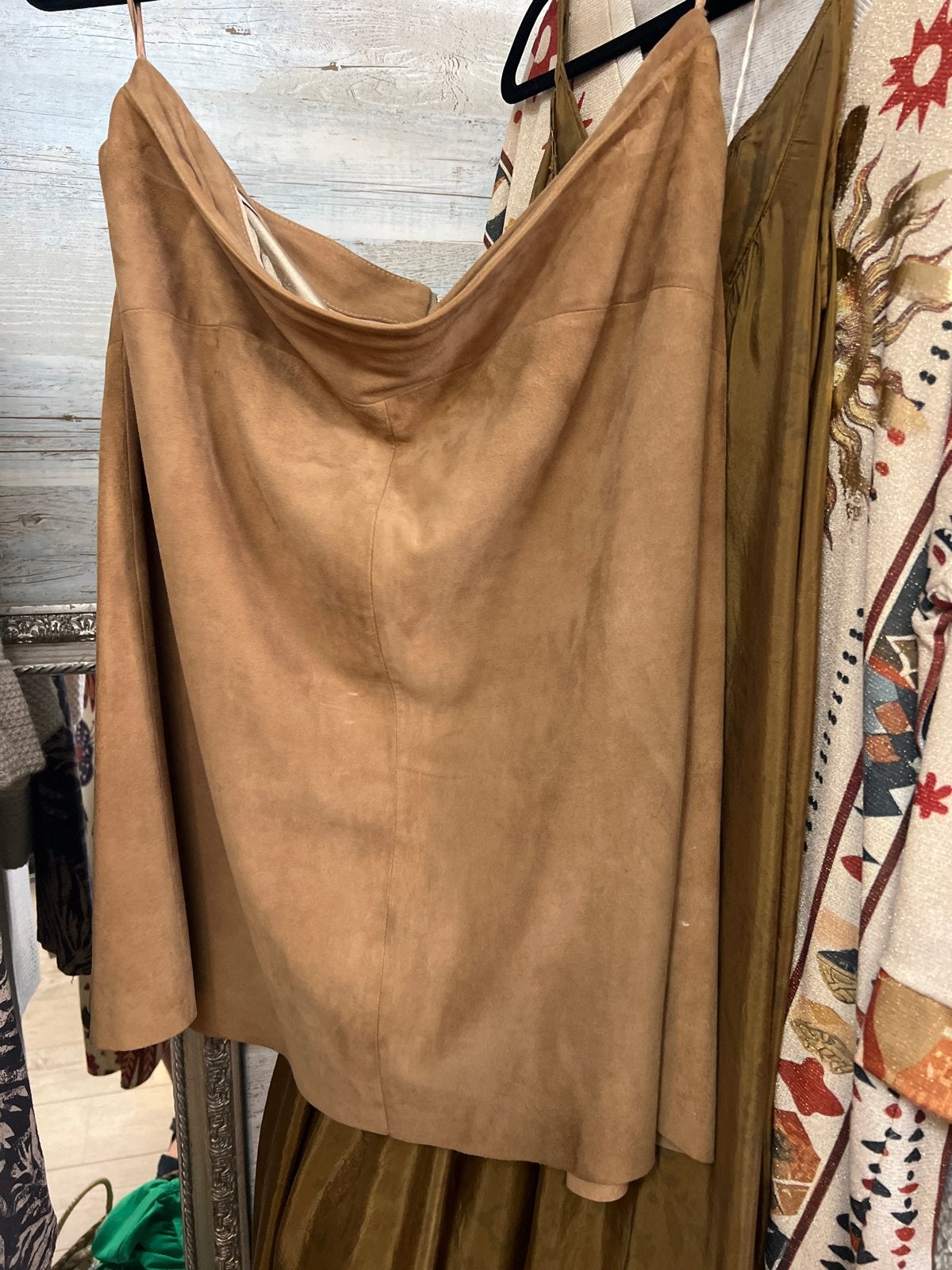 ARMA Collection suède rok - Maat M, Maat 38/40 (M), Bruin, Ophalen of Verzenden, Zo goed als nieuw
