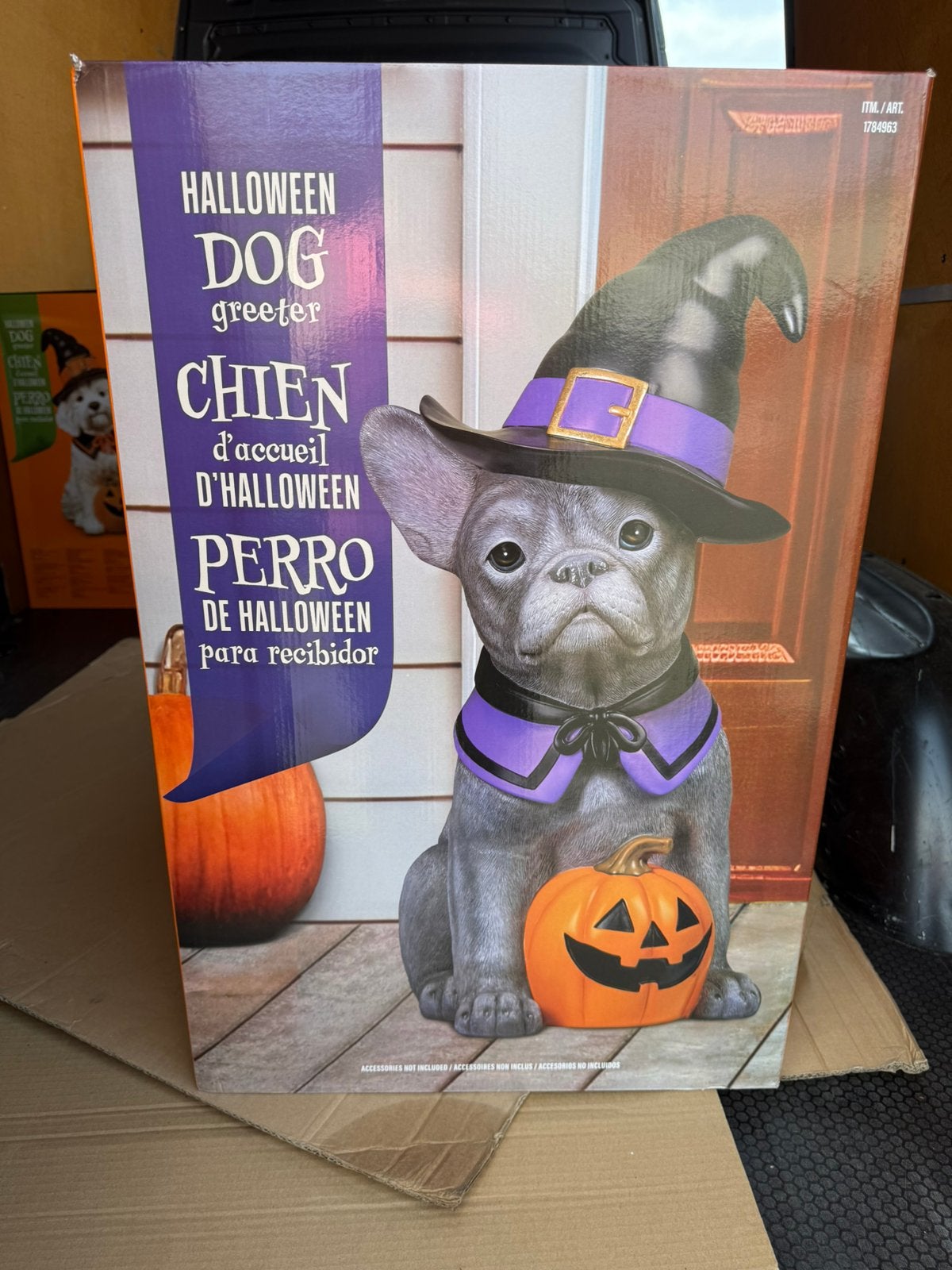 Halloween franse bulldog beeld, Ophalen of Verzenden, Nieuw