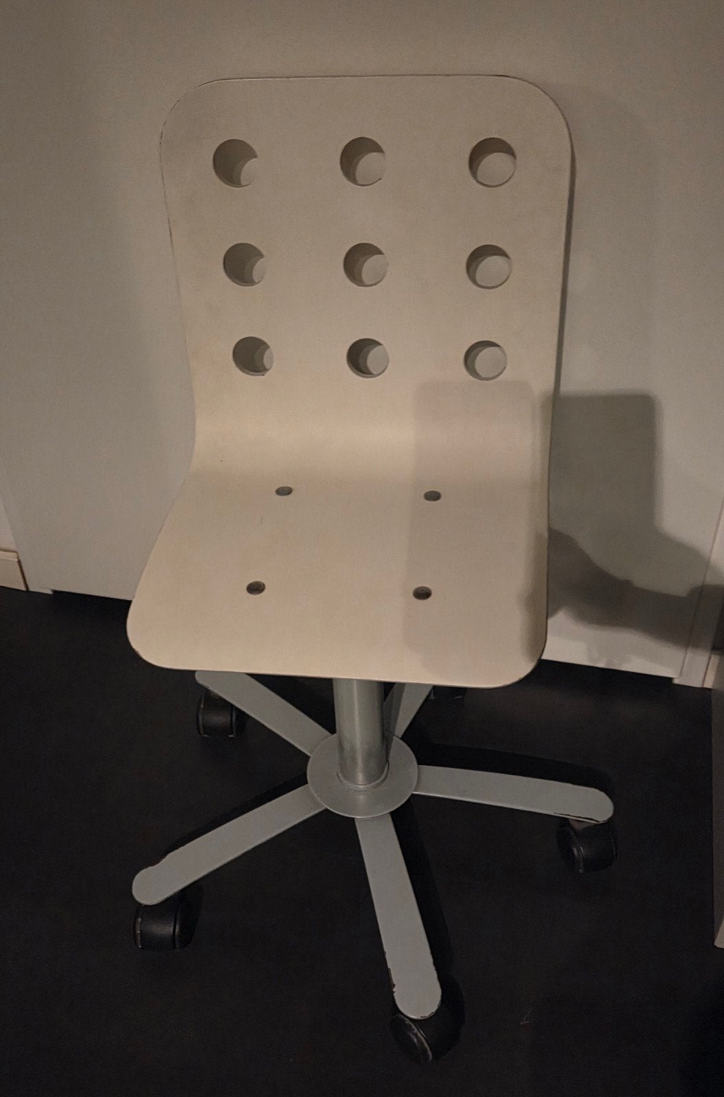Witte bureaustoel van Ikea, Ophalen, Gebruikt, Wit, Bureaustoel