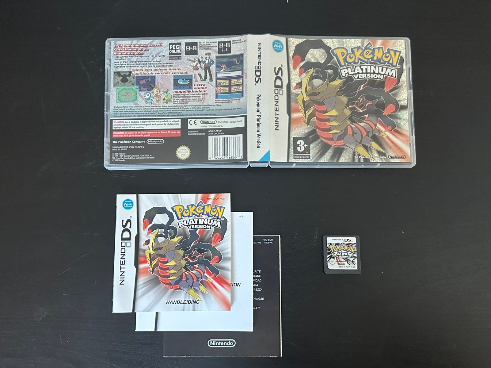 Pokémon Platinum Version Nintendo DS – Compleet, Spelcomputers en Games, 1 speler, Ophalen of Verzenden, Zo goed als nieuw, Role Playing Game (Rpg)