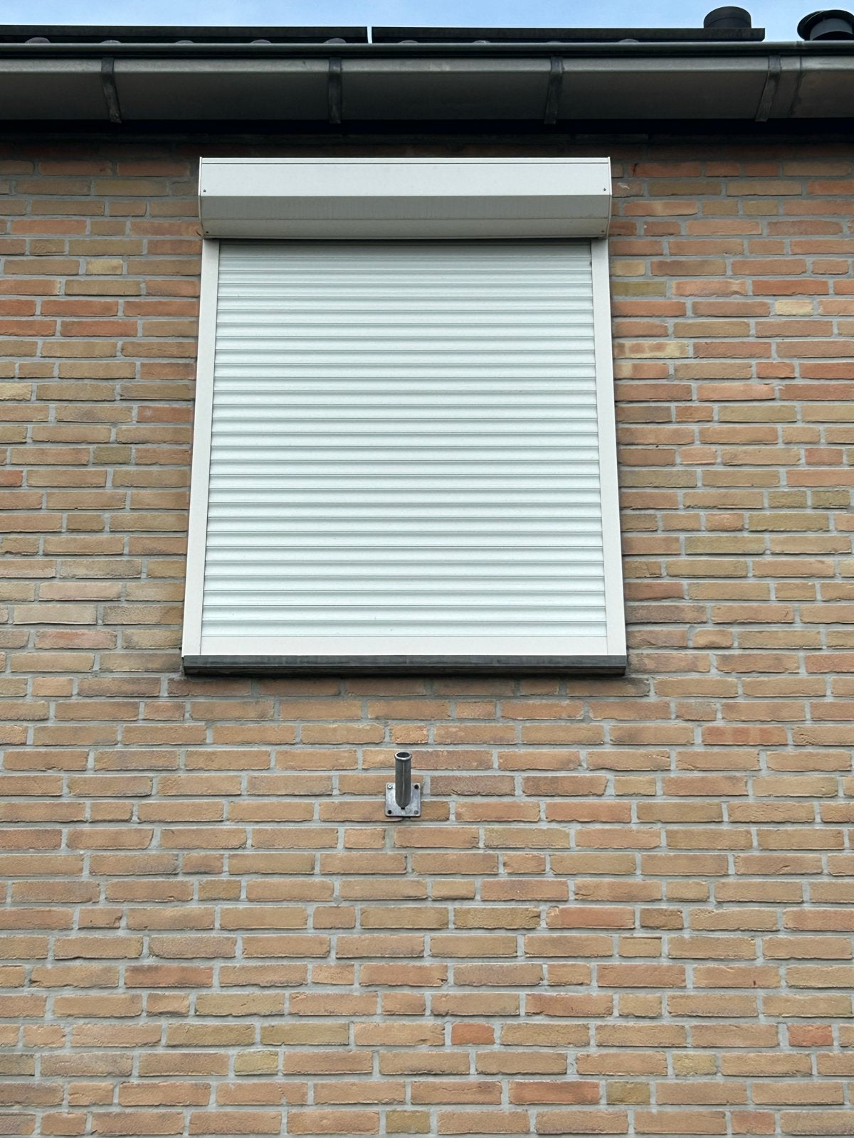 3 handbediende rolluiken, diverse maten, werkend te zien, Ophalen, Gebruikt, Wit, 200 cm of meer