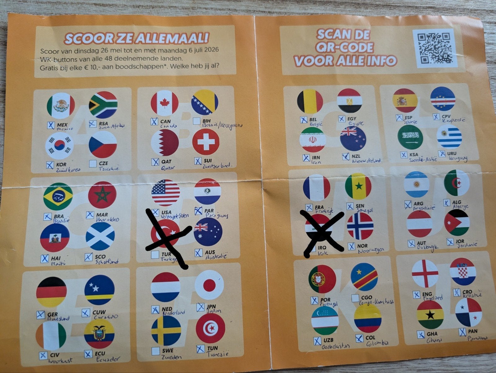 GEZOCHT: WK buttons Dekamarkt, Verzamelen, Supermarktacties, Ophalen of Verzenden