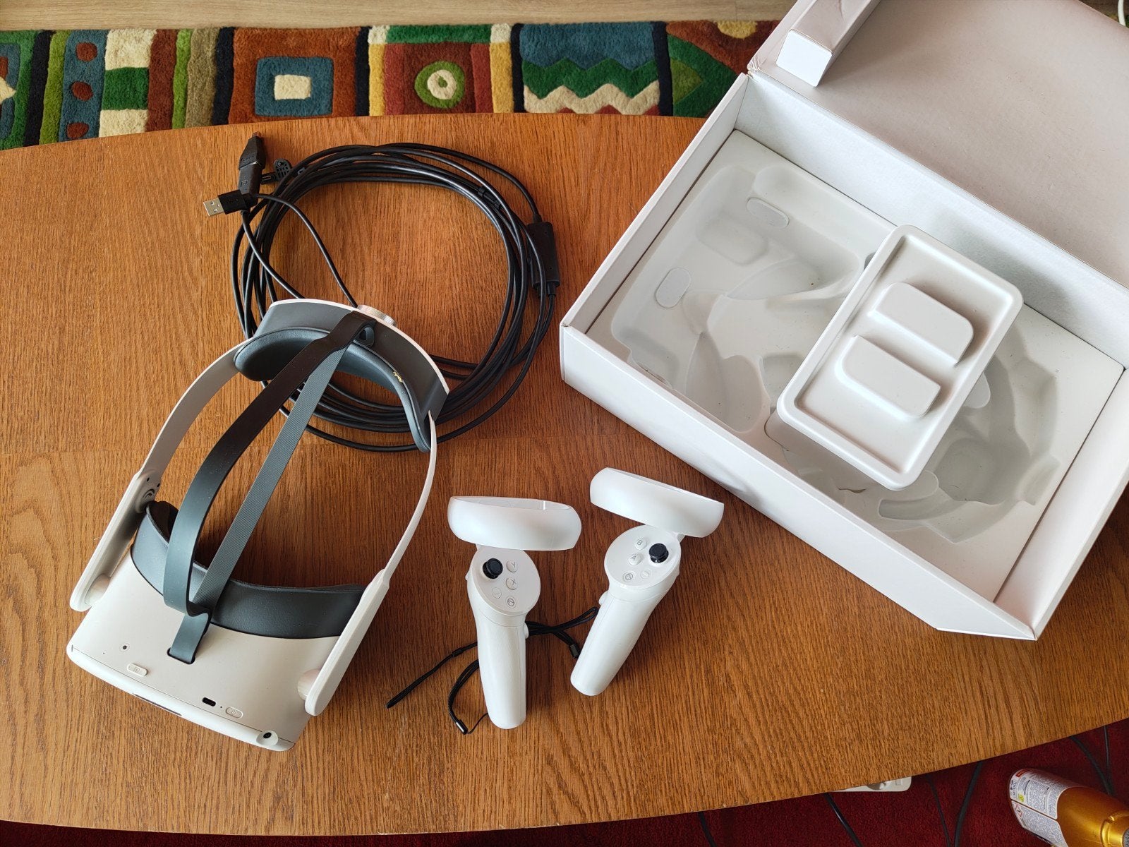 Pico Neo 3 Pro VR Bril met extra kabel, Ophalen of Verzenden, Zo goed als nieuw, VR-bril, Pc