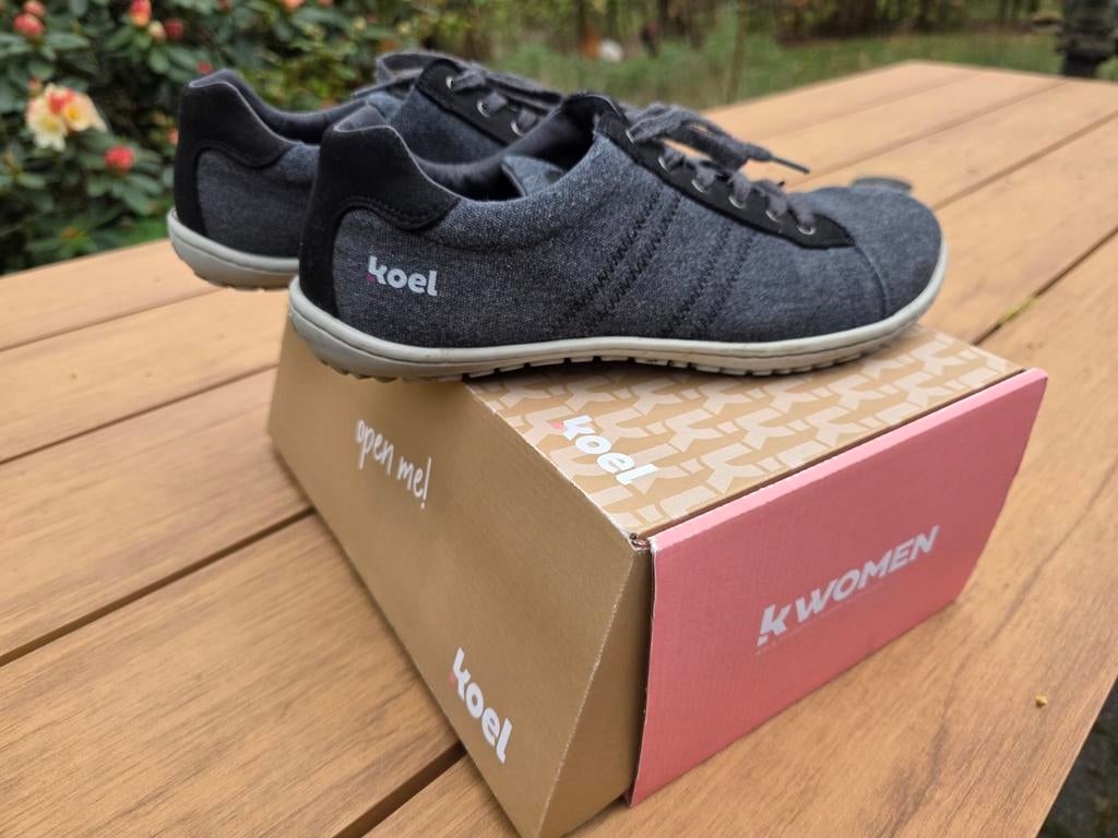 Koel Ivanna 2 Vegan barefoot schoenen maat 42 blotevoeten, Ophalen of Verzenden, Grijs, Koel, Sneakers of Gympen