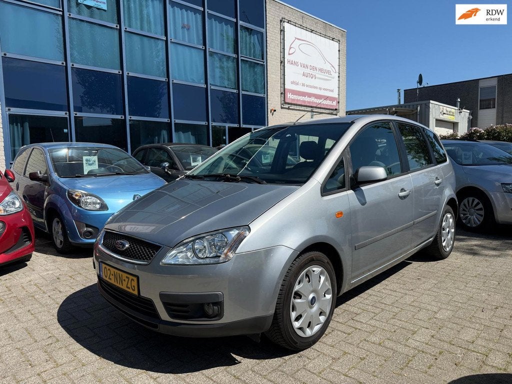Ford Focus C-Max 1.8-16V First Edition Trekhaak, APK 04/27, Voorwielaandrijving, Stof, Gebruikt, 4 cilinders