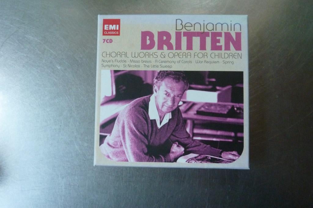 Benjamin Britten - Choral Works & Opera for Children, Ophalen of Verzenden, Modernisme tot heden, Zo goed als nieuw, Opera of Operette