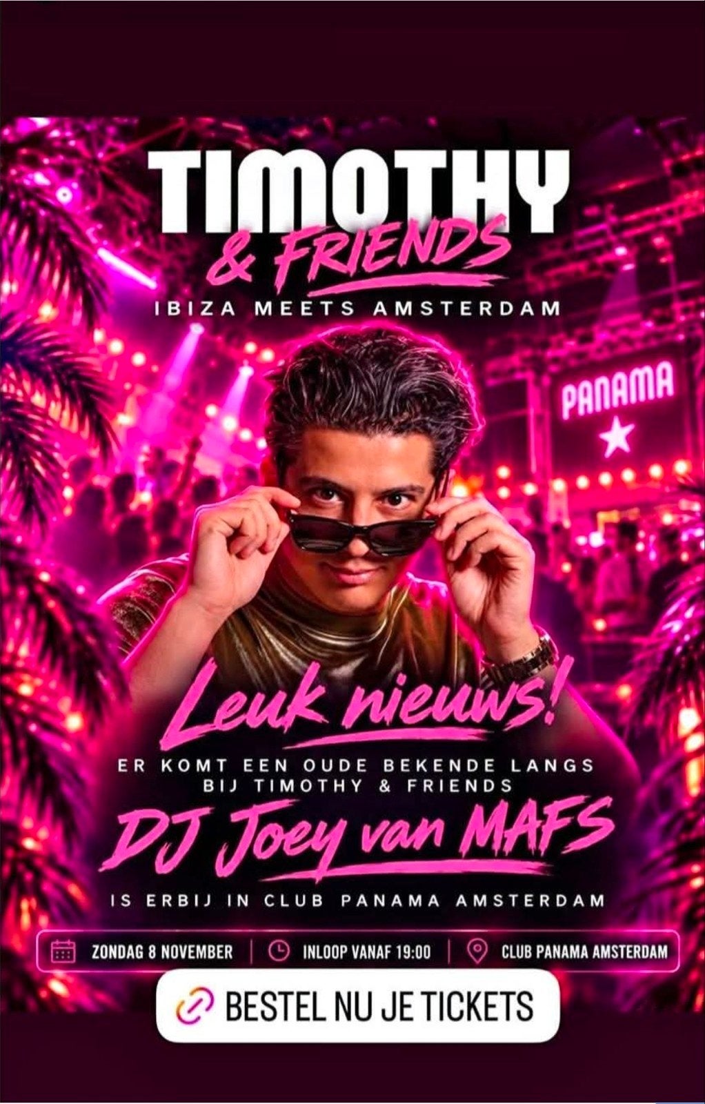 Timothy &  Friends - ibiza meets Amsterdam