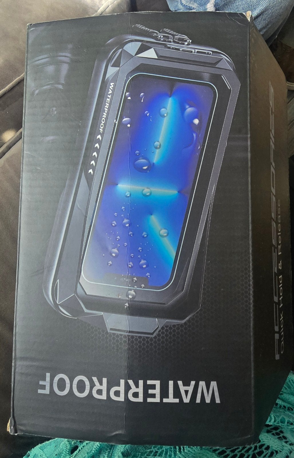 Waterdichte telefoonhouder voor fiets/motor, Ophalen of Verzenden, Nieuw, Bescherming, Universeel