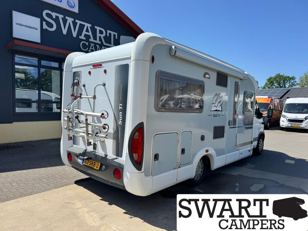 Knaus Sun Ti 650 MF, fransbed Renault 146 pk, Airbags, Standaard zit, Ringverwarming, Koelkast