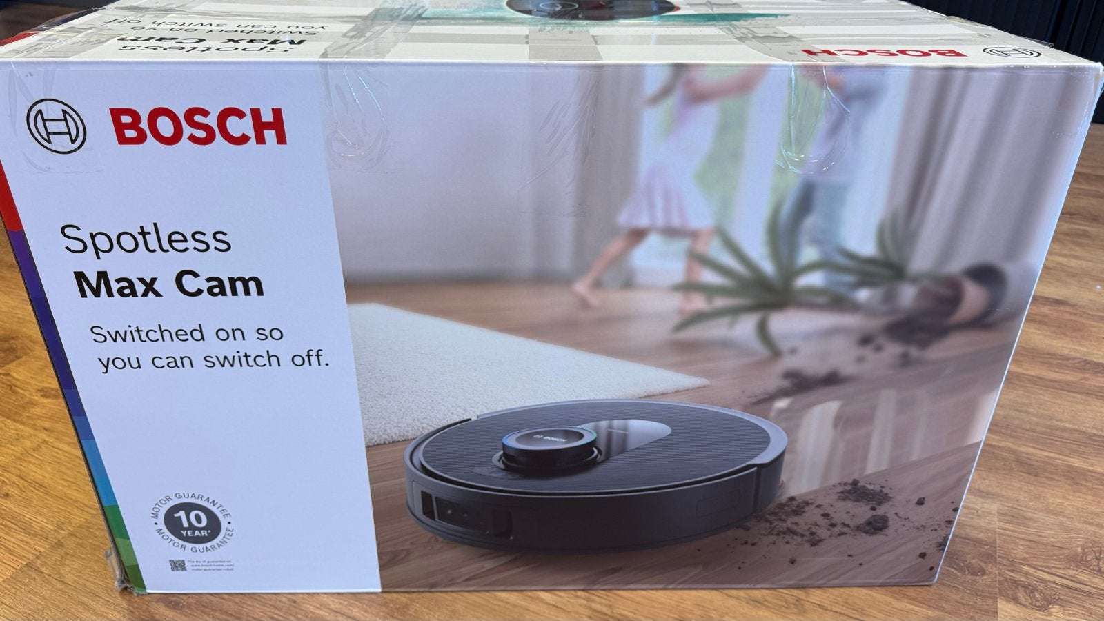 Bosch Spotless Max Cam Robotstofzuiger met Dweilfunctie, Bosch, Automatisch legen, Nieuw, Ophalen of Verzenden
