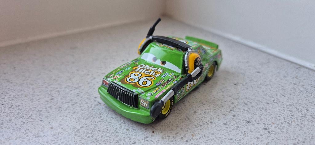 Disney Pixar Cars Chick Hicks with headset, Ophalen of Verzenden, Gebruikt