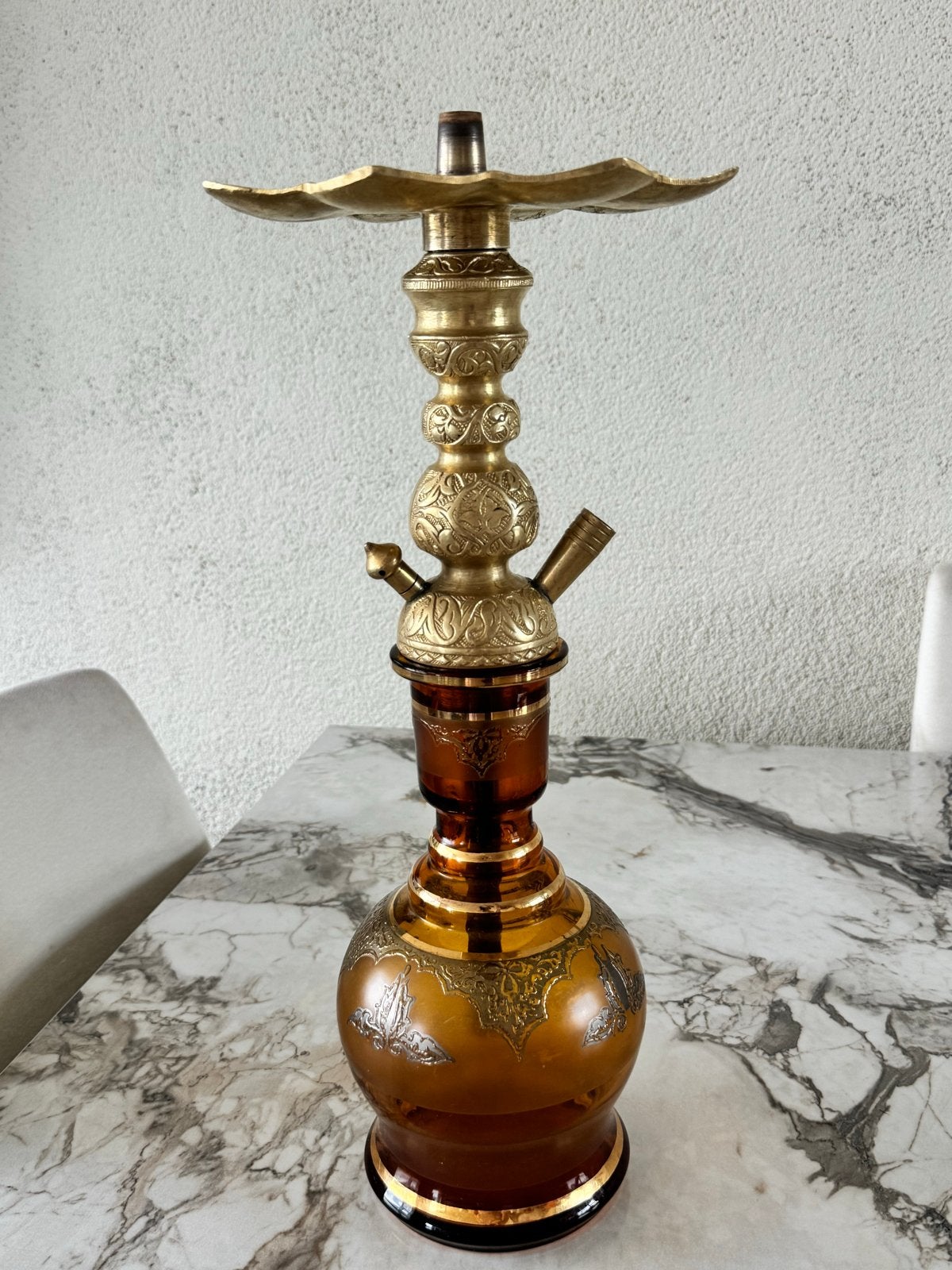 Originele El Nefes Colonial Waterpijp(Shisha) Koper&Compleet, Antiek en Kunst, Antiek | Koper en Brons, Ophalen of Verzenden, Koper