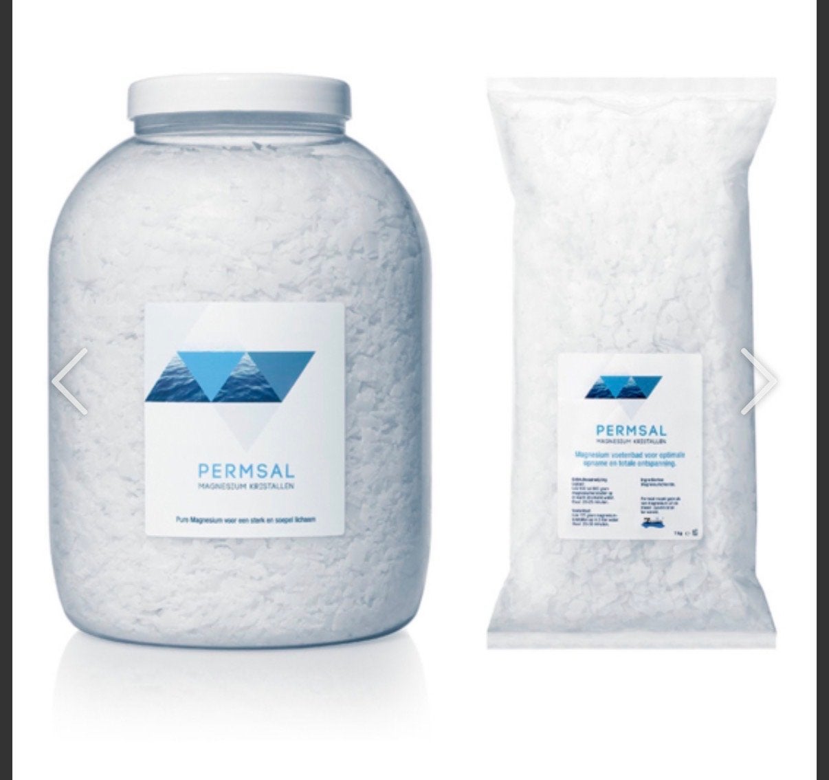 Permsal Magnesium Kristallen voor Bad en Voetbad, Ophalen of Verzenden, Nieuw, Badproduct
