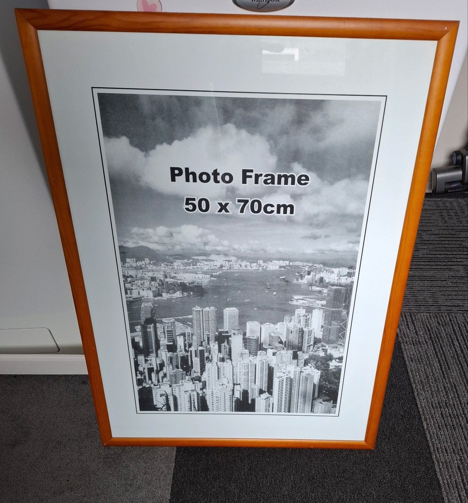 fotolijst 50x70, Ophalen, Standaard fotolijst, Hangend, Bruin