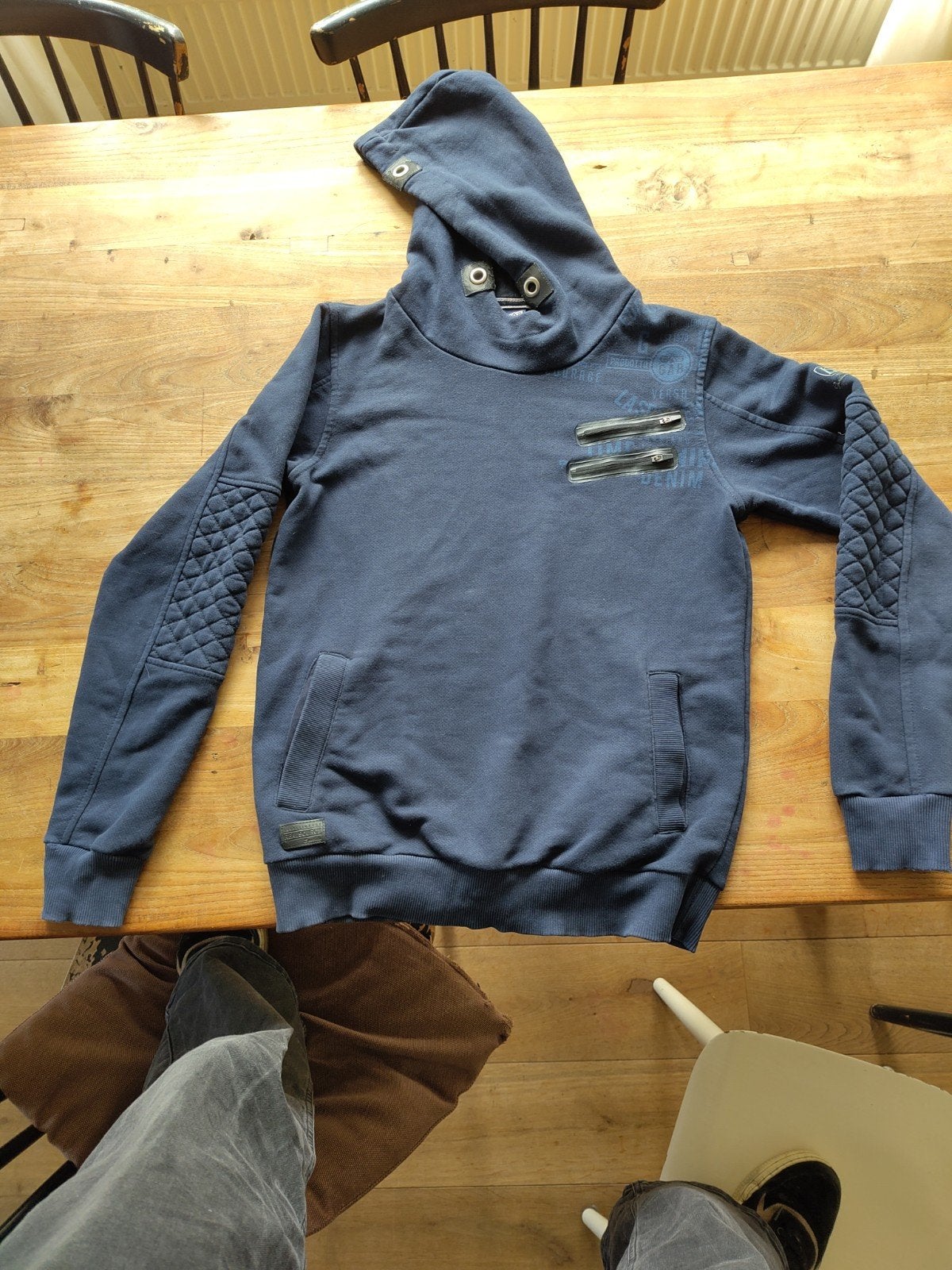 Gabbiano hoodie maar m, Ophalen of Verzenden, Gedragen, Blauw
