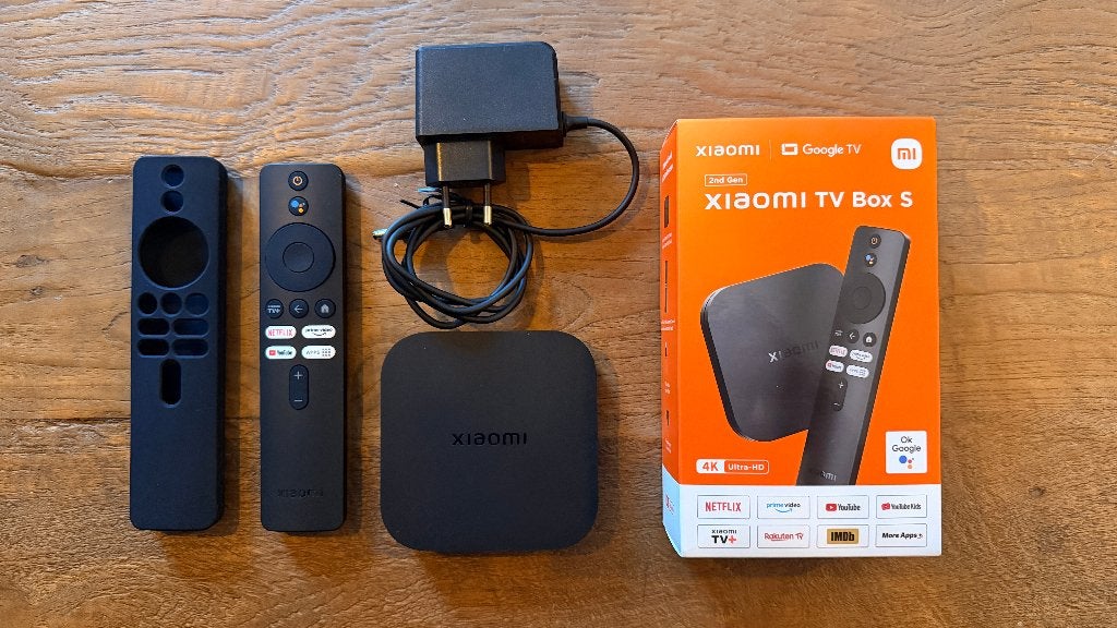 Xiaomi Mi box S Android TV mediaspeler met Goodle TV., Ophalen of Verzenden, Zo goed als nieuw, HDMI