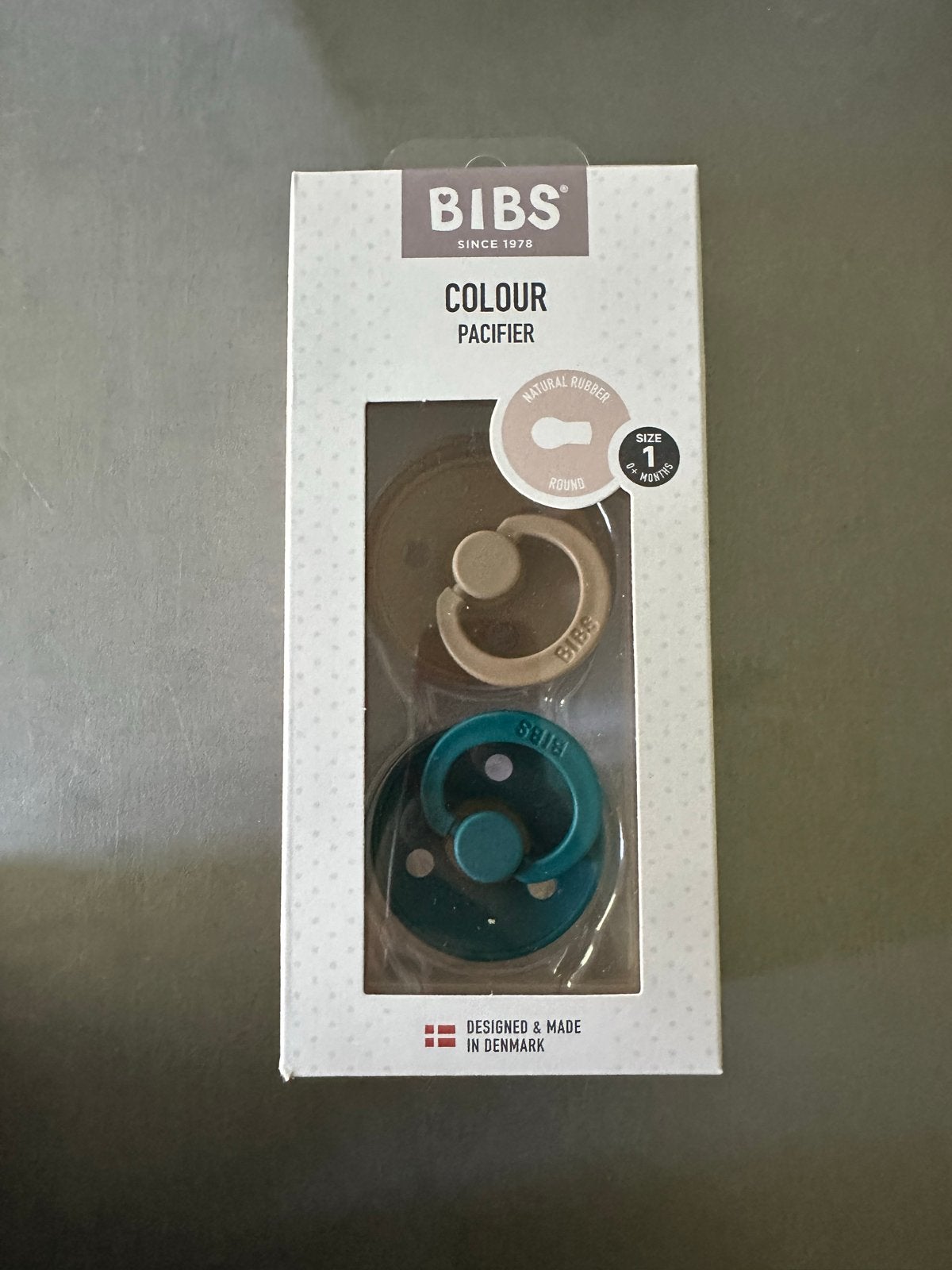 BIBS Colour Fopspeen - Maat 1 (0-6 maanden) - 2 stuks, Ophalen of Verzenden, Nieuw