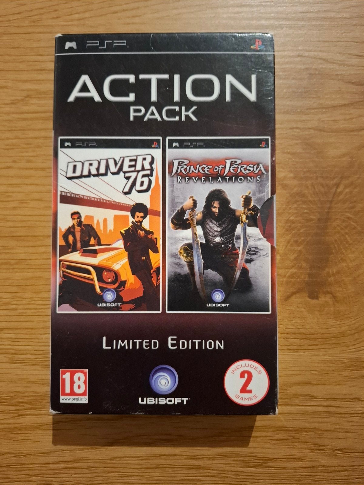 PSP Action Pack: Driver 76 & Prince of Persia Revelations, Avontuur en Actie, Gebruikt, Vanaf 18 jaar, 1 speler