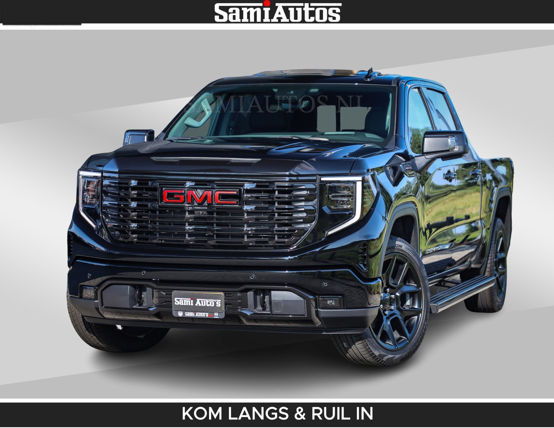 GMC Sierra DENALI 6.2 V8 426PK Full Option | De Meest Luxe P, Auto's, Bestelauto's, Dealer onderhouden, Met garantie (alle), 426 pk