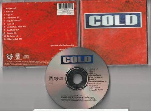 Cold - Cold (metal-rock), Ophalen of Verzenden, Gebruikt, Alternative Rock