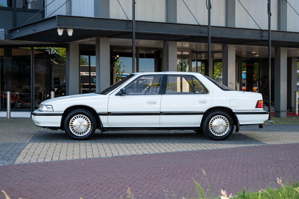 Acura LEGEND 2.7 V6 Luxury (bj 1989, automaat), Stof, Beige, Wit, Origineel Nederlands