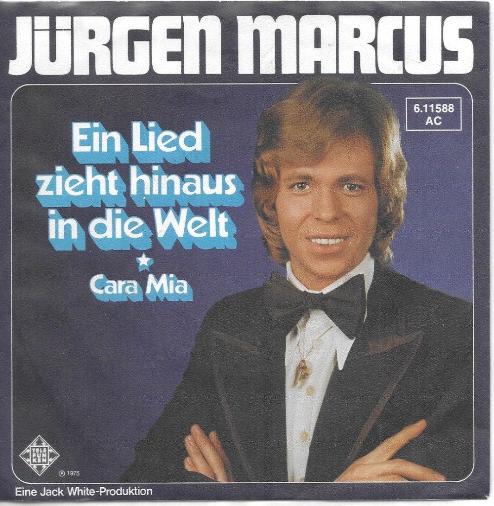 Vinyl Single Jurgen Marcus, Ophalen of Verzenden, Gebruikt, Pop