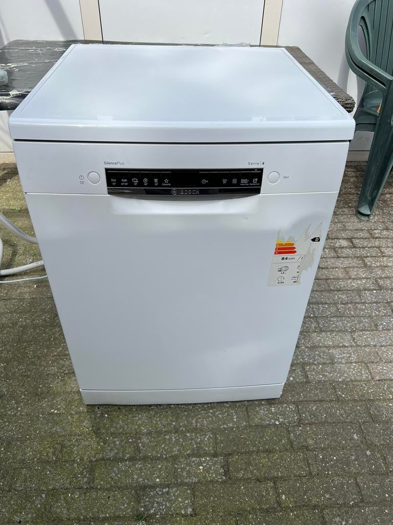 Bosch serie 4 vaatwasser vrijstaand, Witgoed en Apparatuur, Vaatwasmachines, Ophalen, Gebruikt, Minder dan 85 cm, 45 tot 60 cm