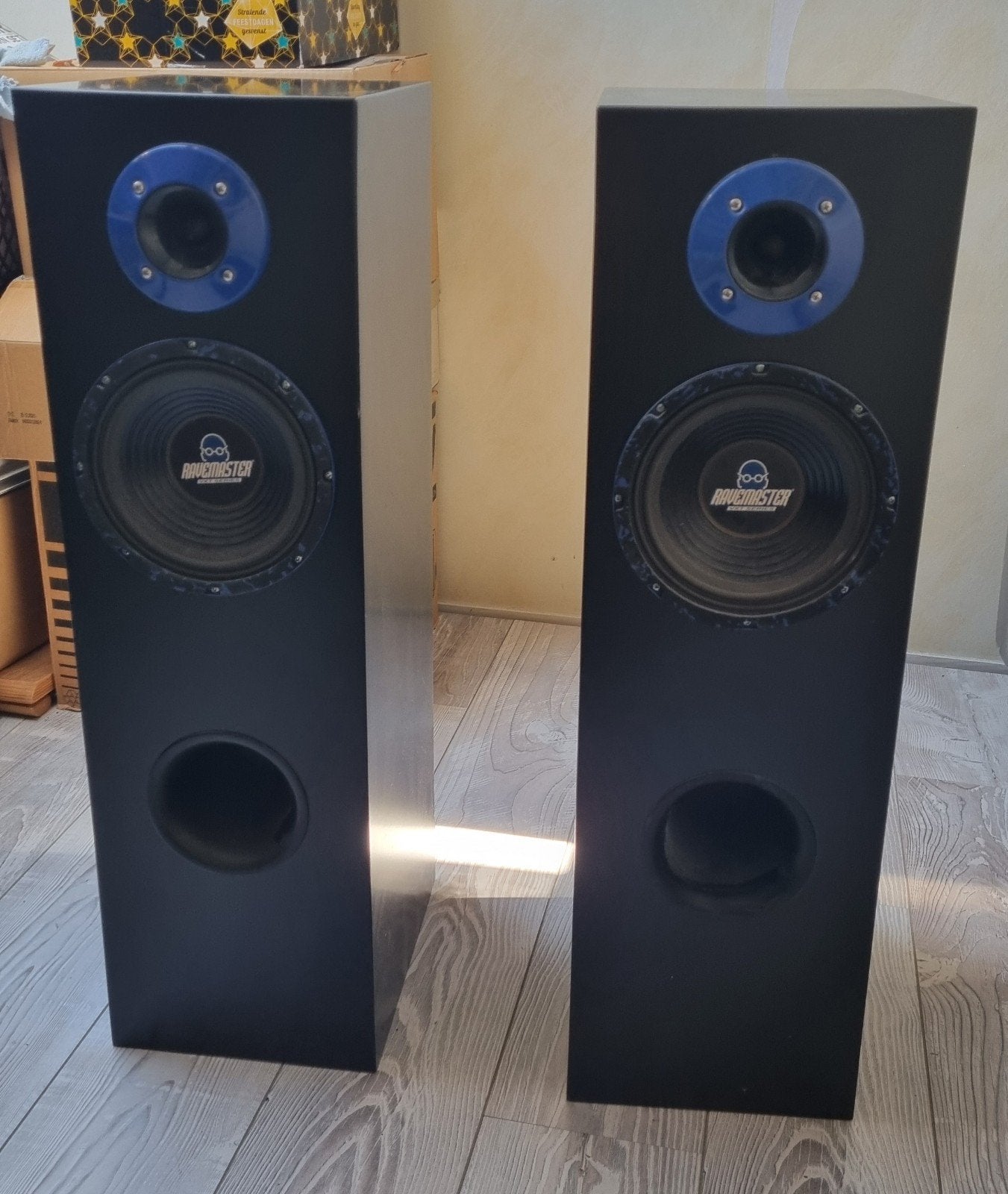 Zelfbouw luidsprekers met Ravemaster woofer en tweeter
