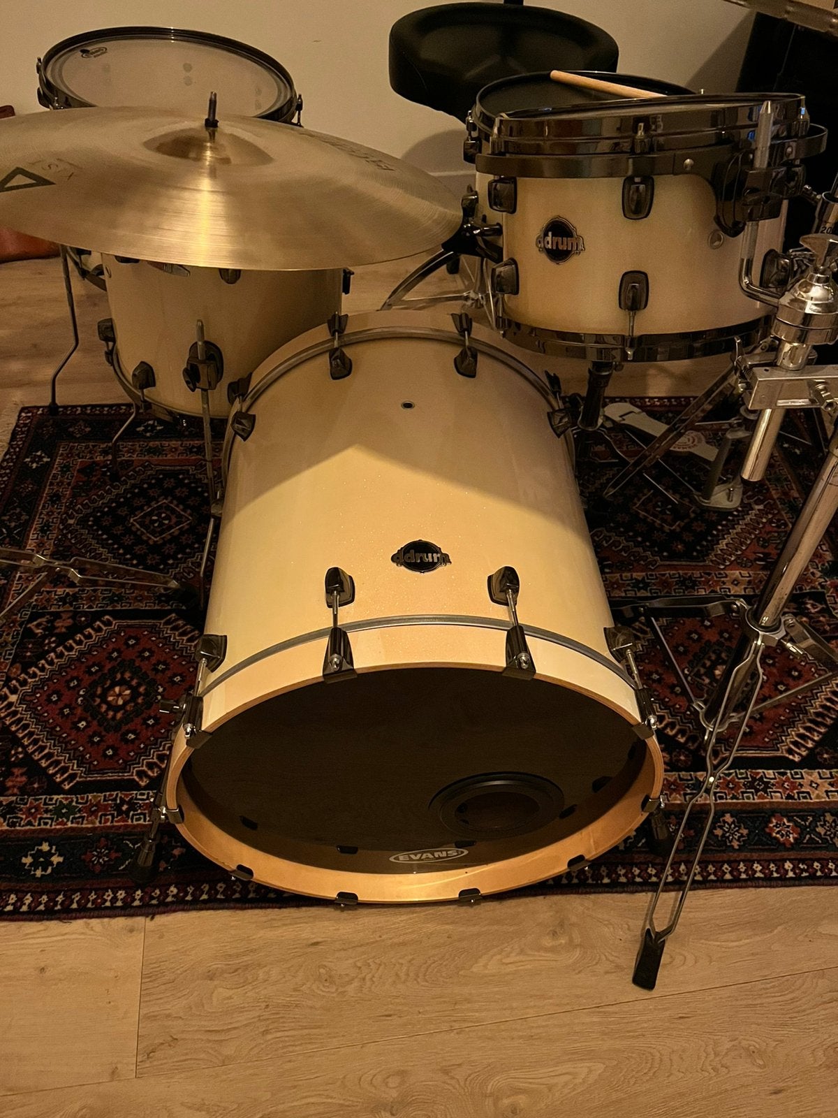 DDrum zeldzaam mooie drumkit, Muziek en Instrumenten, Ophalen of Verzenden, Zo goed als nieuw, Overige merken