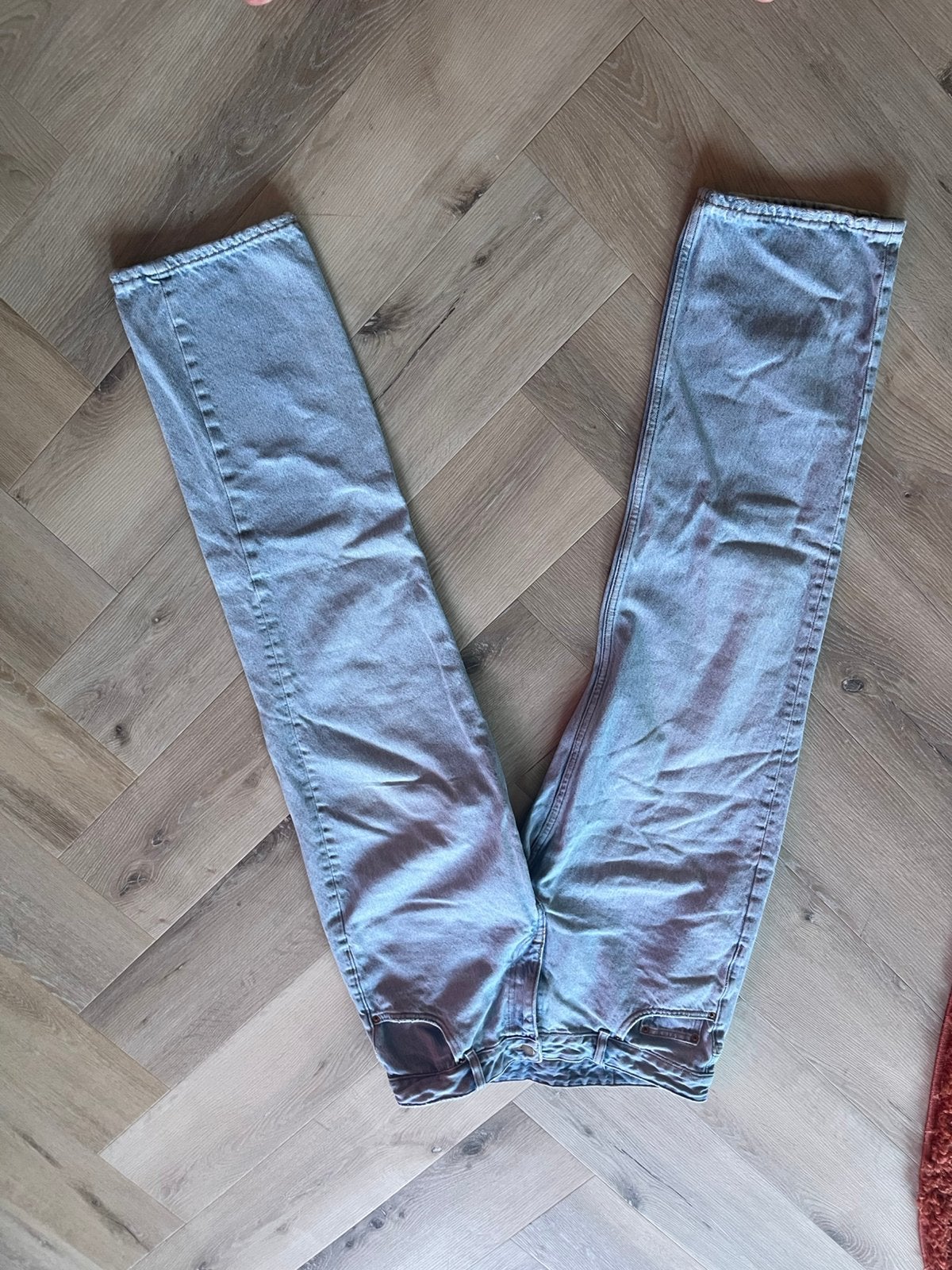 Dr denim broek, Ophalen of Verzenden, Zo goed als nieuw, Blauw, W30 - W32 (confectie 38/40)