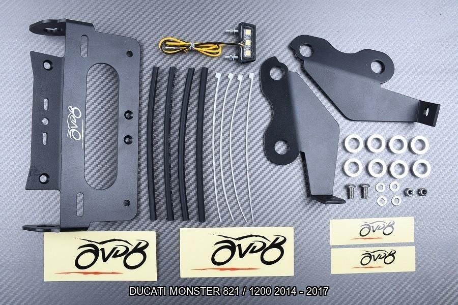 Kentekenplaathouder DUCATI MONSTER 821 / 1200 2014 - 2017, Ophalen of Verzenden, Nieuw