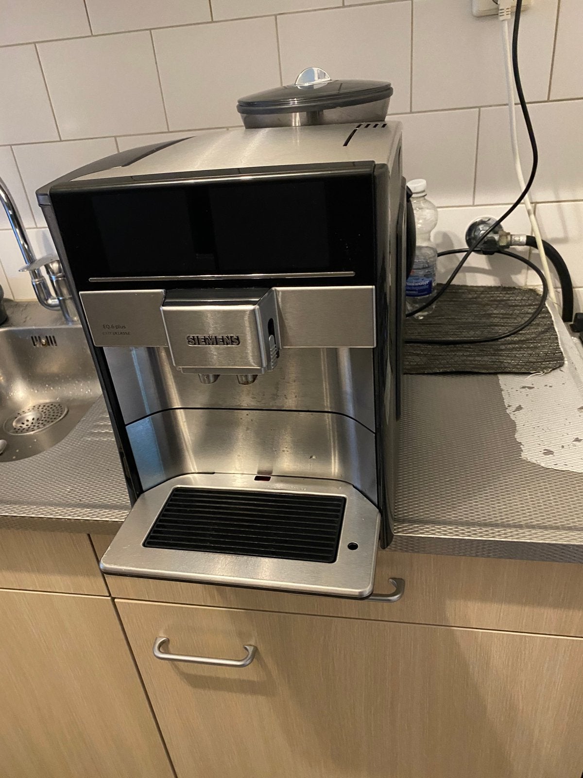 Siemens koffiezetapparaat EQ.6 plus extraklasse, Ophalen, Gebruikt, Koffiemachine