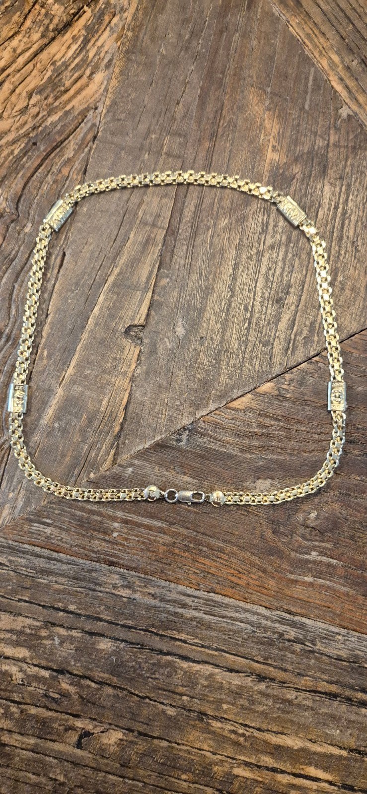 Ketting, Ophalen of Verzenden, Zo goed als nieuw, Goud, Goud