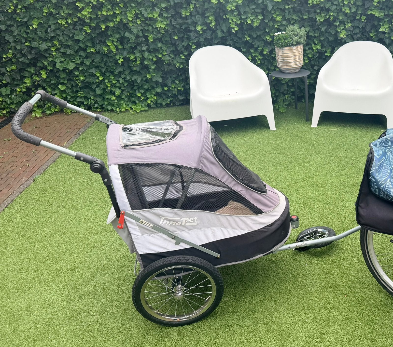 Hondenbuggy / fietskar, Fietsen en Brommers, Fietsaccessoires | Aanhangers en Karren, Ophalen, Zo goed als nieuw, Minder dan 20 kg