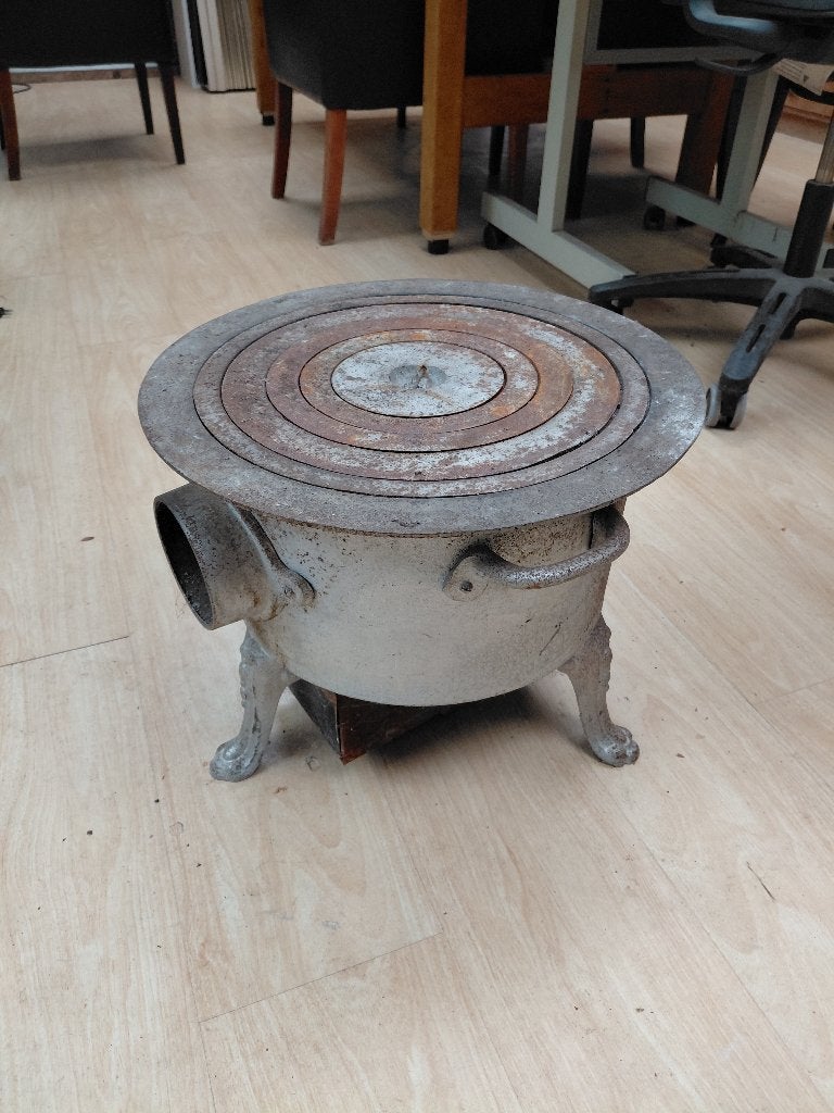 kachel, vuurduvel, Ophalen, Gebruikt, Elektrisch, Houtkachel