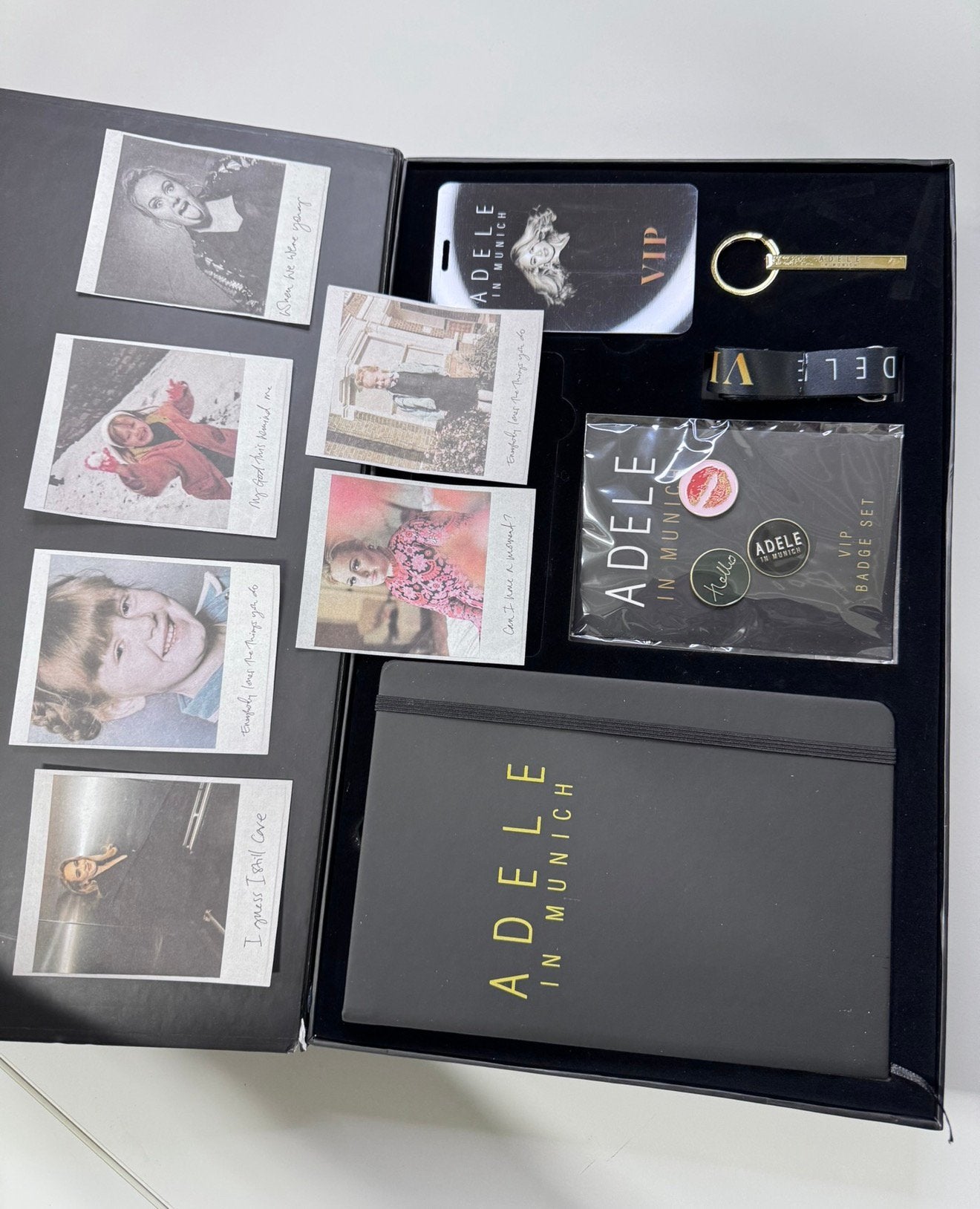 Adele in Munich 2024 VIP Concert Gift Box Munchen Exclusive, Verzamelen, Ophalen of Verzenden, Zo goed als nieuw, H, H
