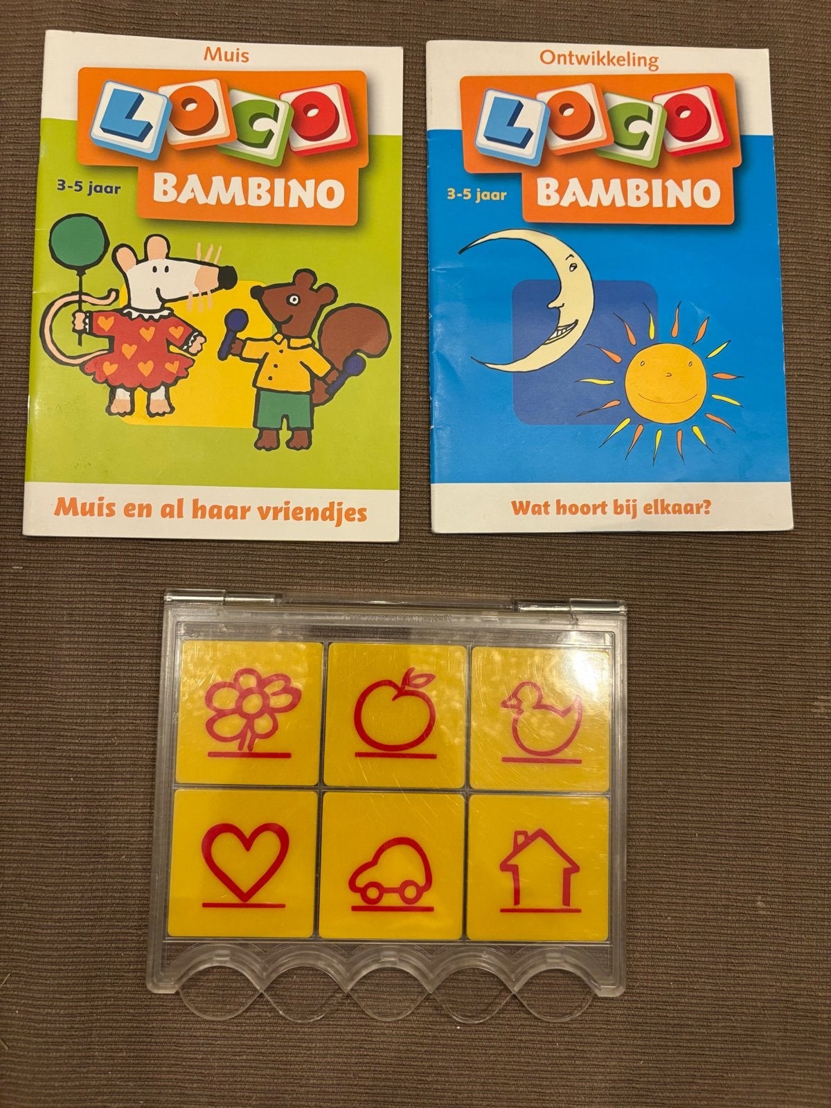 Loco Bambino: Muis en al haar vriendjes & Wat hoort bij elka, Ophalen of Verzenden, Zo goed als nieuw, Puzzelen