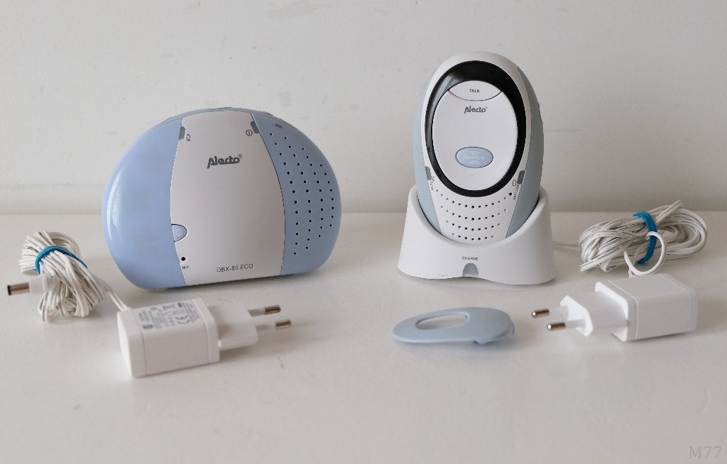 Alecto DBX-85 Dect Babyfoon, Kinderen en Baby's, Babyfoons, Ophalen of Verzenden, Gebruikt, 250 meter of meer, Digitaal