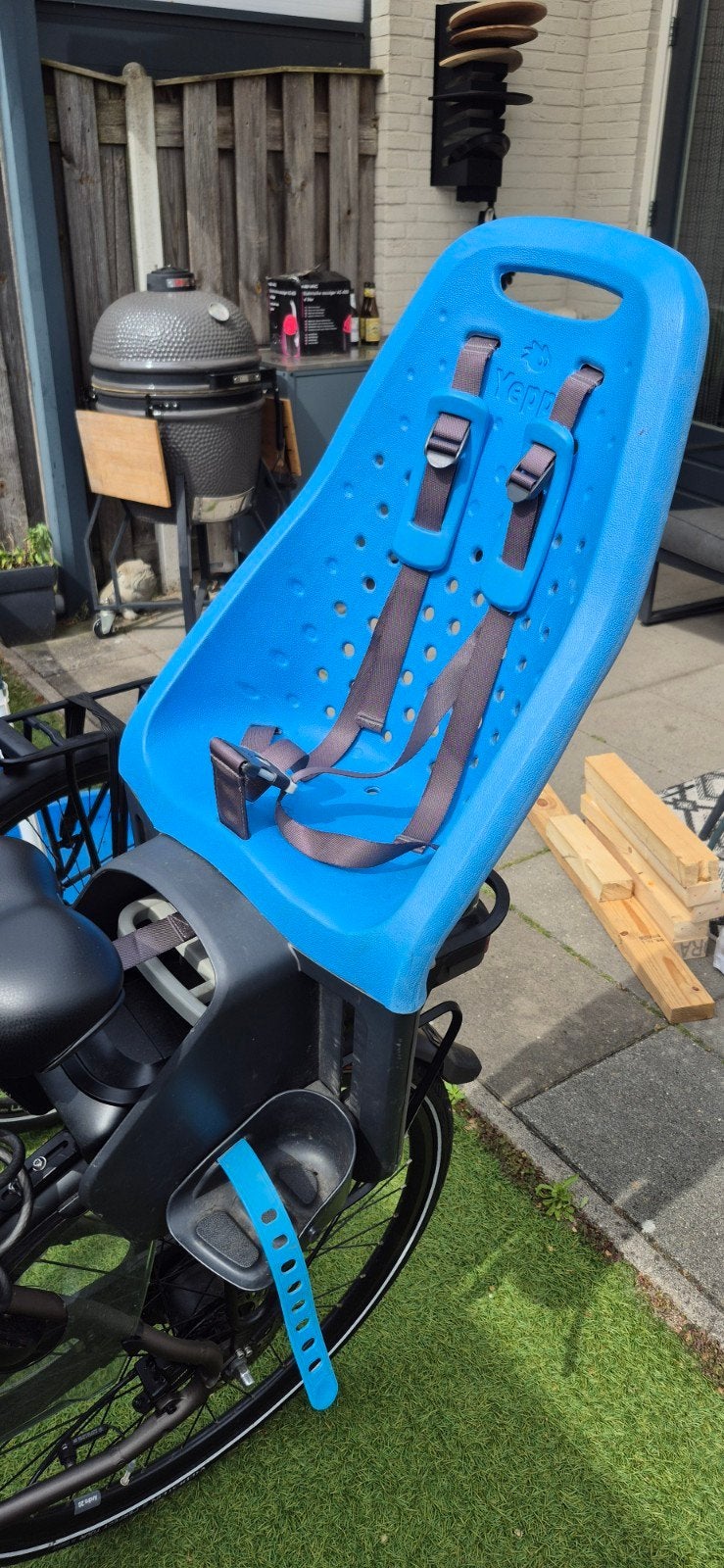 Yepp achterzitje blauw, Ophalen, Achterzitje, Yepp, Gebruikt