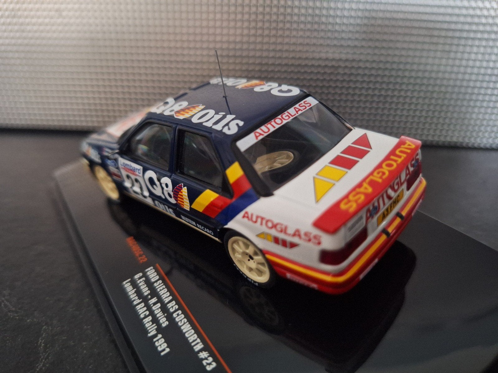 Ford Sierra RS Cosworth #23 RAC Rally 1991 Schaal 1:43, Overige merken, IXO, IXO, Nieuw