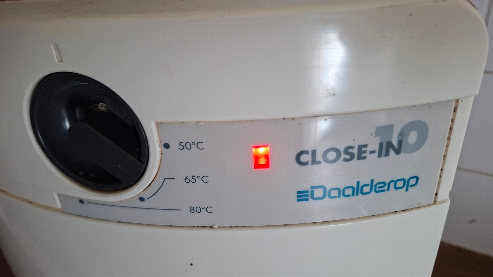 Daalderop Close-in 10 liter boiler, Ophalen, Gebruikt, Aardgas, Boiler