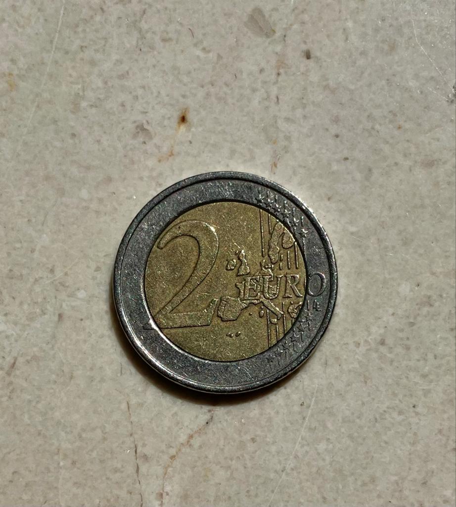 Zeldzame Griekse 2 Euro munt 2002 met 'S' uit Finland, Postzegels en Munten, Ophalen of Verzenden, Griekenland, 2 euro, Losse munt