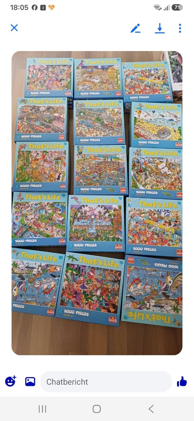 thats life puzzels, Ophalen, 500 t/m 1500 stukjes, Gebruikt